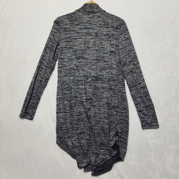 APT.9 Womens Open Front Cardigan Black Marl Sweater Size S - Picture 3 of 9